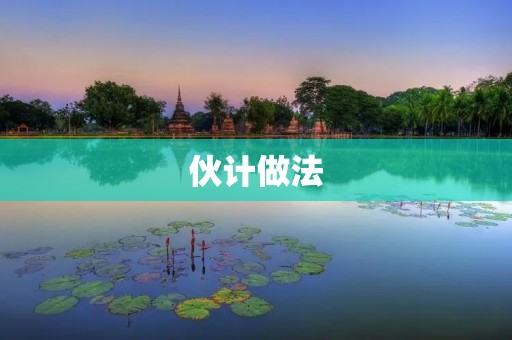 伙计做法：让你成为一名厨房高手