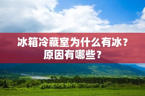 冰箱冷藏室为什么有冰？原因有哪些？