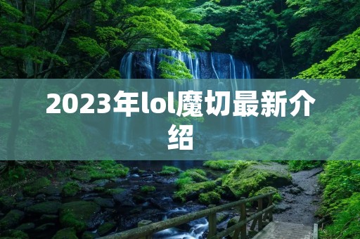 2023年lol魔切最新介绍