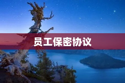 员工保密协议:保障企业核心技术和商业机密 员工保密协议:保障企业核心技术和商业机密