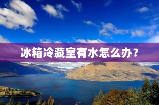 冰箱冷藏室有水怎么办? 冰箱冷藏室有水怎么办?