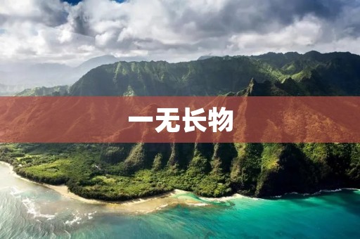 一无长物:探寻生活中的价值
