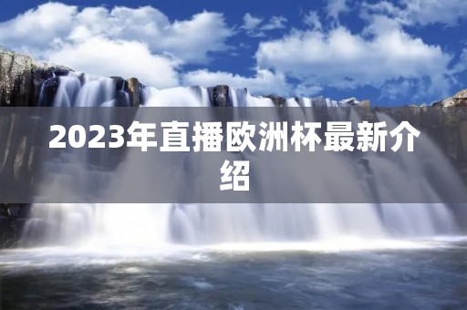 2023年直播欧洲杯最新介绍