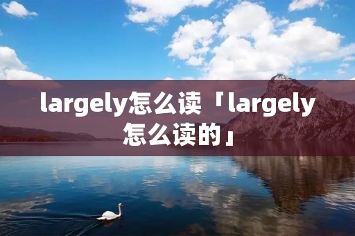 largely怎么读「largely怎么读的」