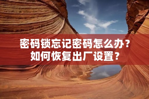 密码锁忘记密码怎么办？如何恢复出厂设置？