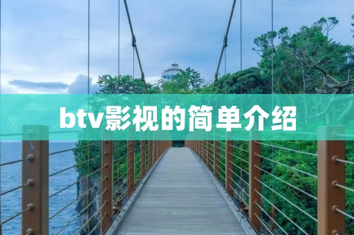 btv影视的简单介绍