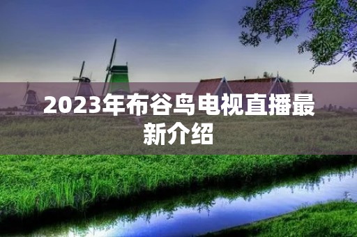 2023年布谷鸟电视直播最新介绍