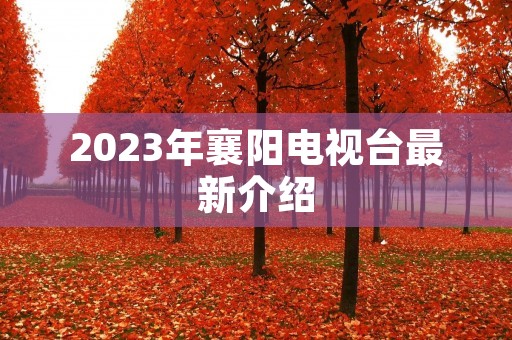 2023年襄阳电视台最新介绍 2023年襄阳电视台最新介绍
