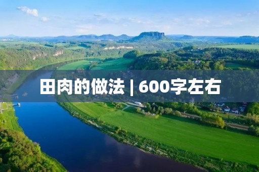 田肉的做法 | 600字左右 田肉的做法 | 600字左右