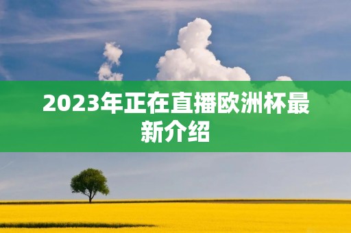 2023年正在直播欧洲杯最新介绍