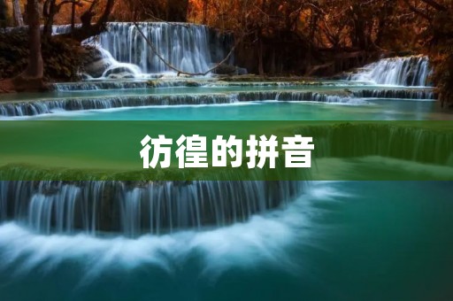 彷徨的拼音：探寻中文学习的新路径