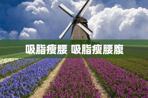 吸脂瘦腰 吸脂瘦腰腹 吸脂瘦腰 吸脂瘦腰腹