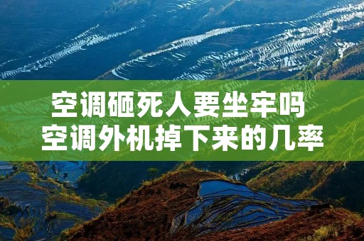 空调砸死人要坐牢吗 空调外机掉下来的几率