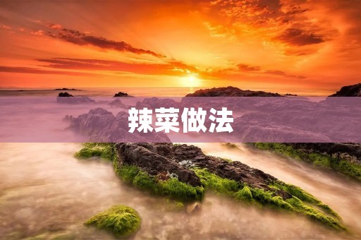 辣菜做法：家庭制作美味酸辣口感