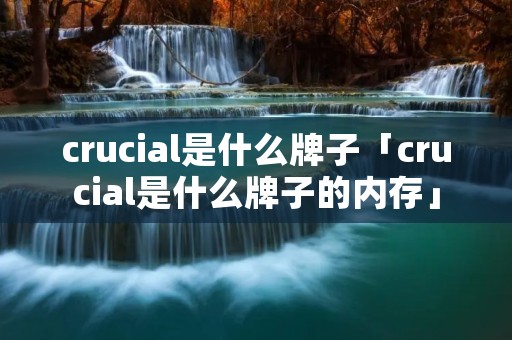 crucial是什么牌子「crucial是什么牌子的内存」