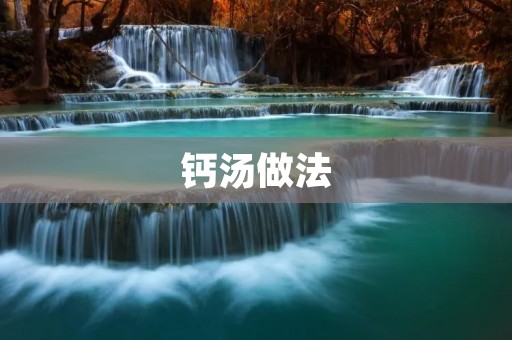钙汤做法:让你的骨骼更强壮 钙汤做法:让你的骨骼更强壮