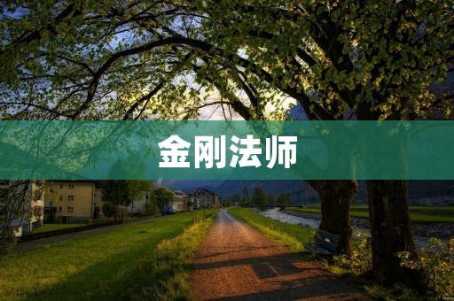 金刚法师:化身佛教**的传奇人物 金刚法师:化身佛教**的传奇人物
