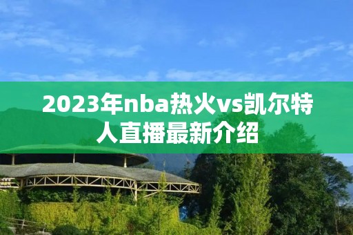 2023年nba热火vs凯尔特人直播最新介绍