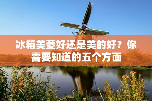 冰箱美菱好还是美的好?你需要知道的五个方面 冰箱美菱好还是美的好?你需要知道的五个方面