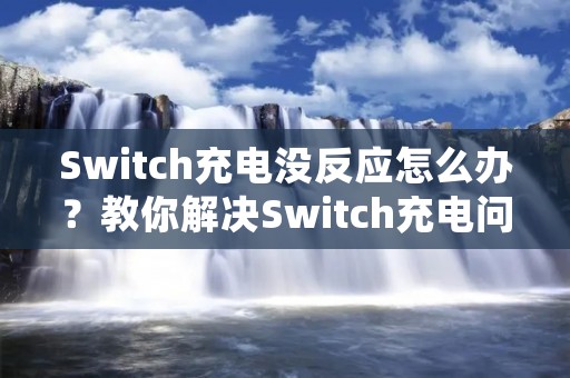 Switch充电没反应怎么办?教你解决Switch充电问题