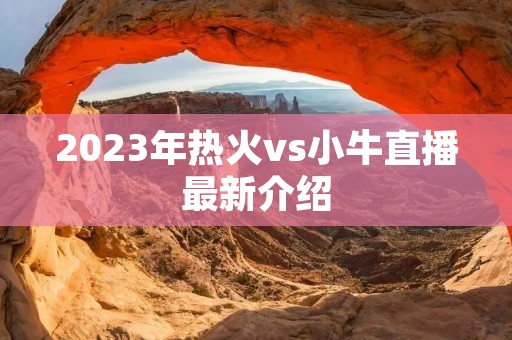 2023年热火vs小牛直播最新介绍