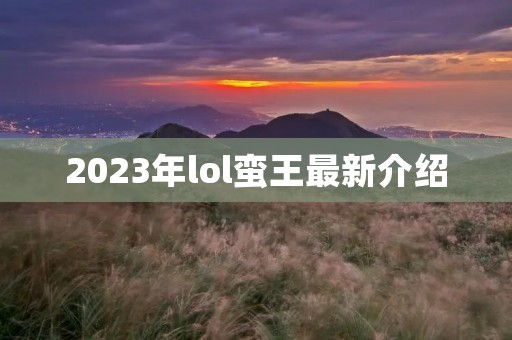 2023年lol蛮王最新介绍 2023年lol蛮王最新介绍