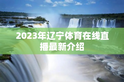 2023年辽宁体育在线直播最新介绍