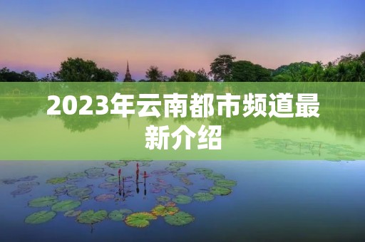 2023年云南都市频道最新介绍