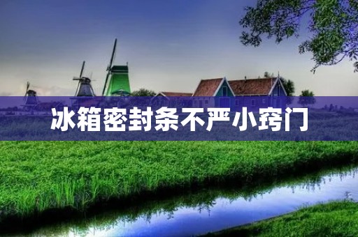 冰箱密封条不严小窍门 冰箱密封条不严小窍门
