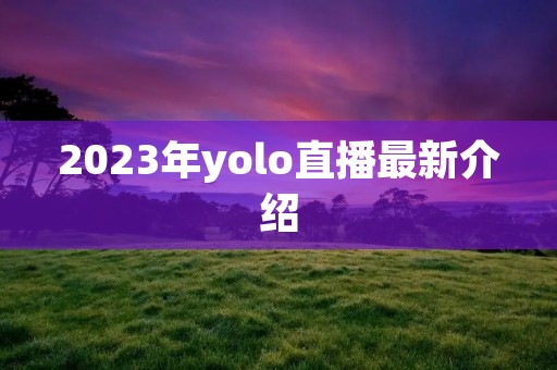 2023年yolo直播最新介绍 2023年yolo直播最新介绍