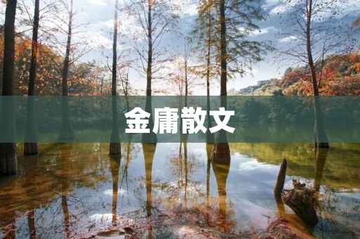 金庸散文：浪漫与现实的交织