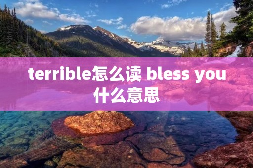 terrible怎么读 bless you什么意思