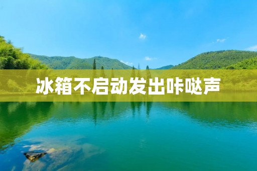 冰箱不启动发出咔哒声:原因与解决方法