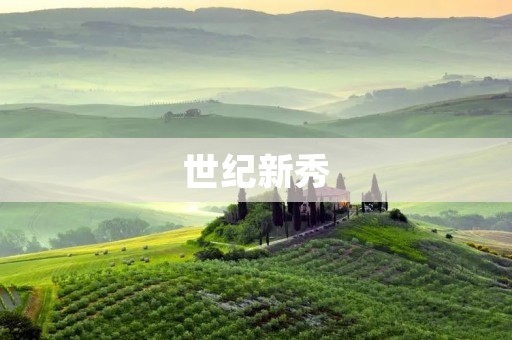 世纪新秀:当代年轻人的新希望 世纪新秀:当代年轻人的新希望