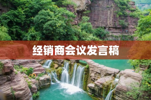 经销商会议发言稿:打造更加稳健的销售网络 经销商会议发言稿:打造更加稳健的销售网络