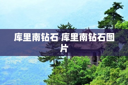 库里南钻石 库里南钻石图片