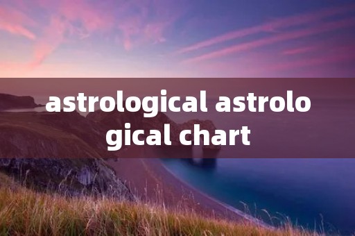 astrological astrological chart