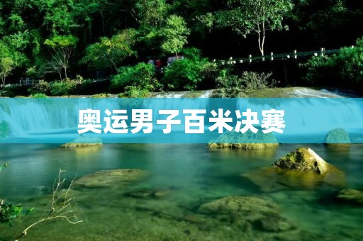 奥运男子百米决赛:谁将成为最快的人? 奥运男子百米决赛:谁将成为最快的人?