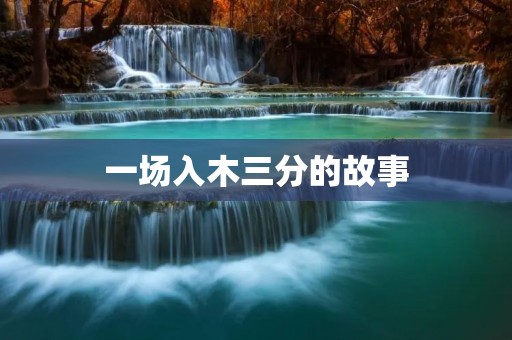 一场入木三分的故事