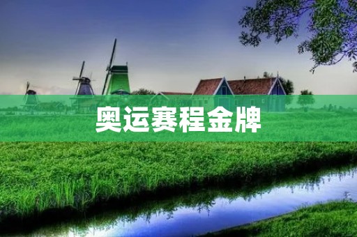 奥运赛程金牌：谁将成为最大赢家？