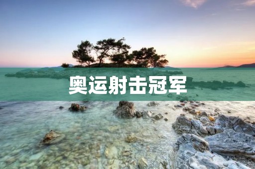 奥运射击冠军:探索背后的故事 奥运射击冠军:探索背后的故事