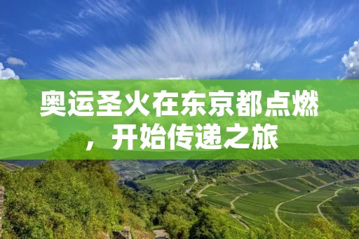 奥运圣火在东京都点燃,开始传递之旅 奥运圣火在东京都点燃,开始传递之旅