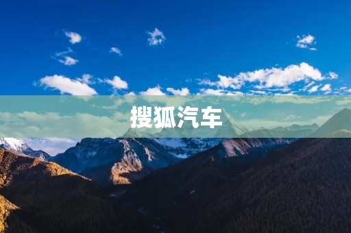 搜狐汽车：打造中国汽车行业领先的媒体平台