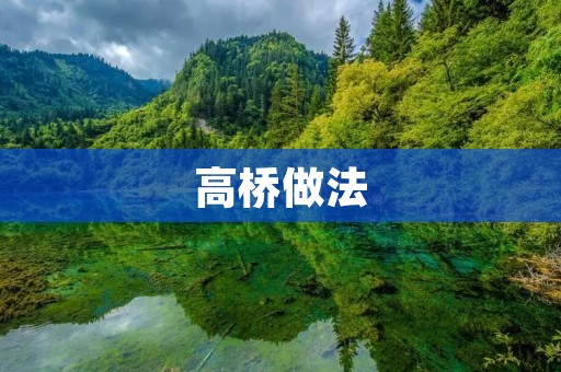 高桥做法:创新的管理方式 高桥做法:创新的管理方式