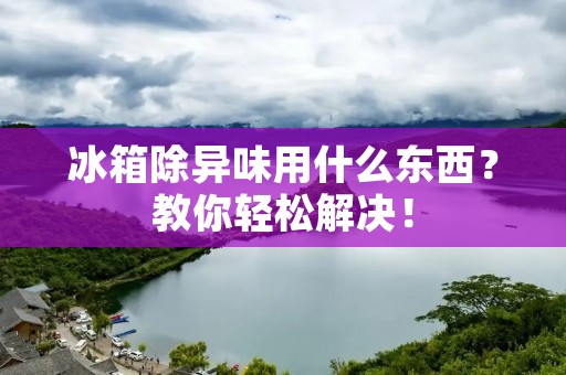 冰箱除异味用什么东西？教你轻松解决！
