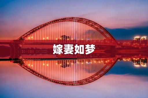 嫁妻如梦:我的婚姻故事 嫁妻如梦:我的婚姻故事
