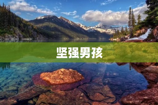 坚强男孩：一个不可忽视的力量