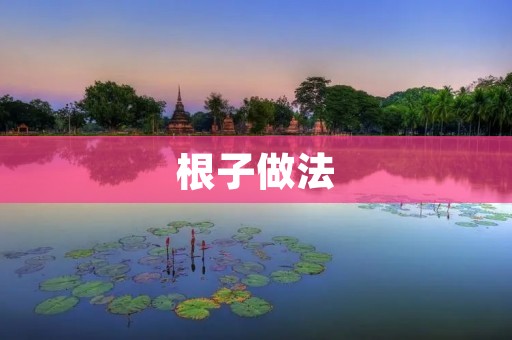 根子做法:让你吃到最原汁原味的菜肴 根子做法:让你吃到最原汁原味的菜肴
