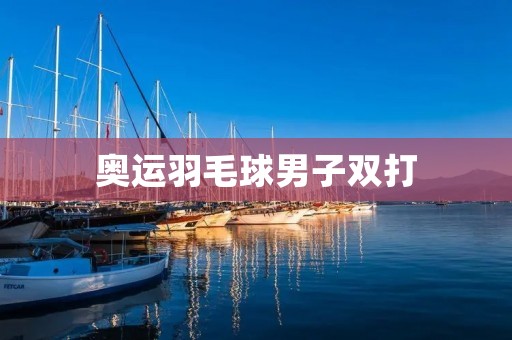 奥运羽毛球男子双打:中国队夺冠,日本队夺银,印尼队获铜牌 奥运羽毛球男子双打:中国队夺冠,日本队夺银,印尼队获铜牌