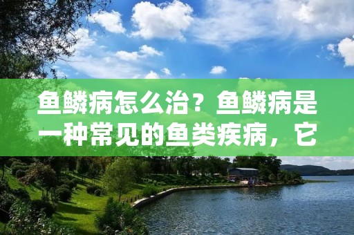 鱼鳞病怎么治？鱼鳞病是一种常见的鱼类疾病，它被认为是由于细菌、寄生虫或病毒感染引起的。这种疾病通常表现为鱼体表面出现白色或黄色的鳞片，同时伴随有皮肤炎症和溃疡。如果不及时治疗，鱼鳞病会导致鱼只死亡。因此，我们需要了解如何有效地治疗鱼鳞病。